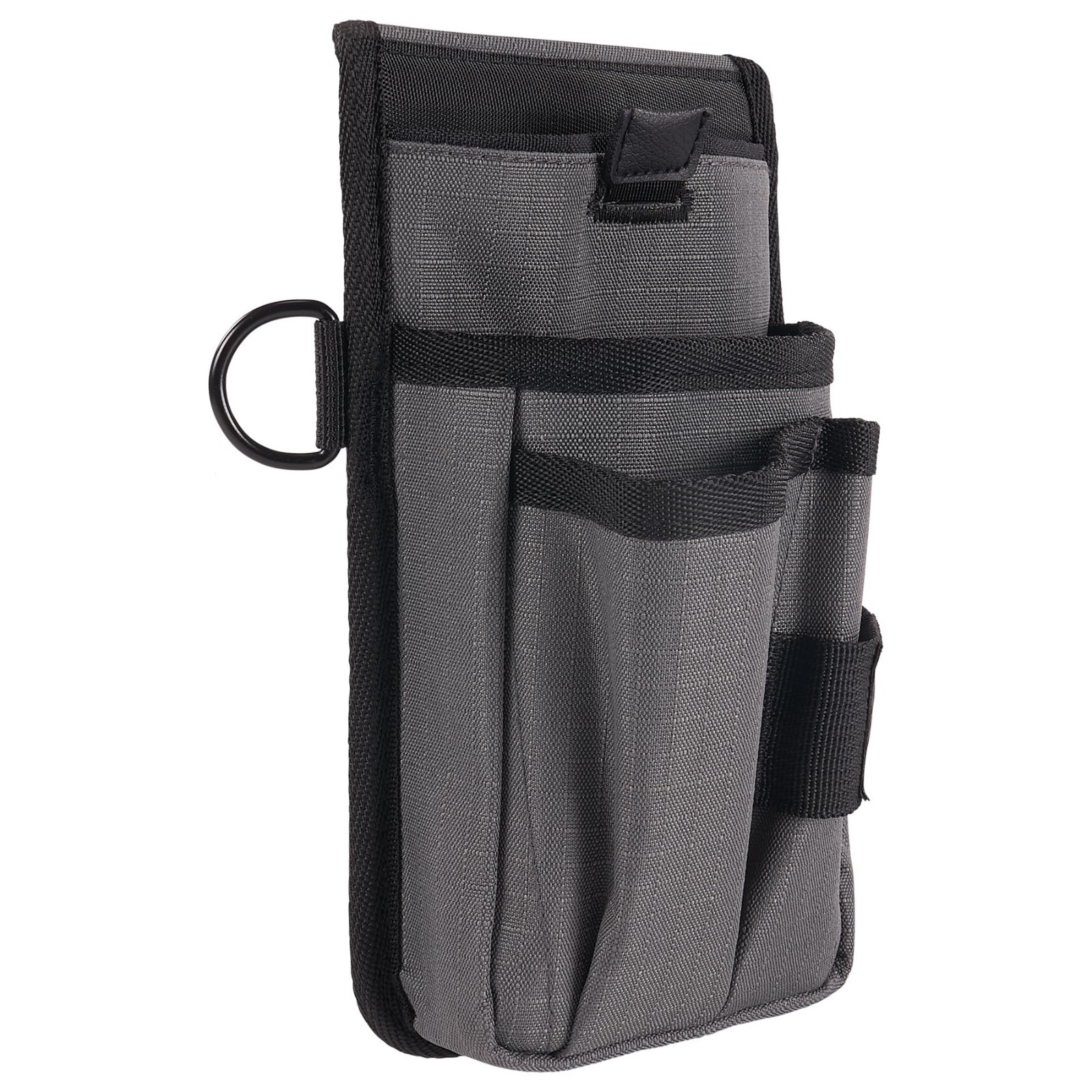 Utility Tool Pouch with Knife Holster, Scanner Holder, Cell Phone Pocket, Belt L