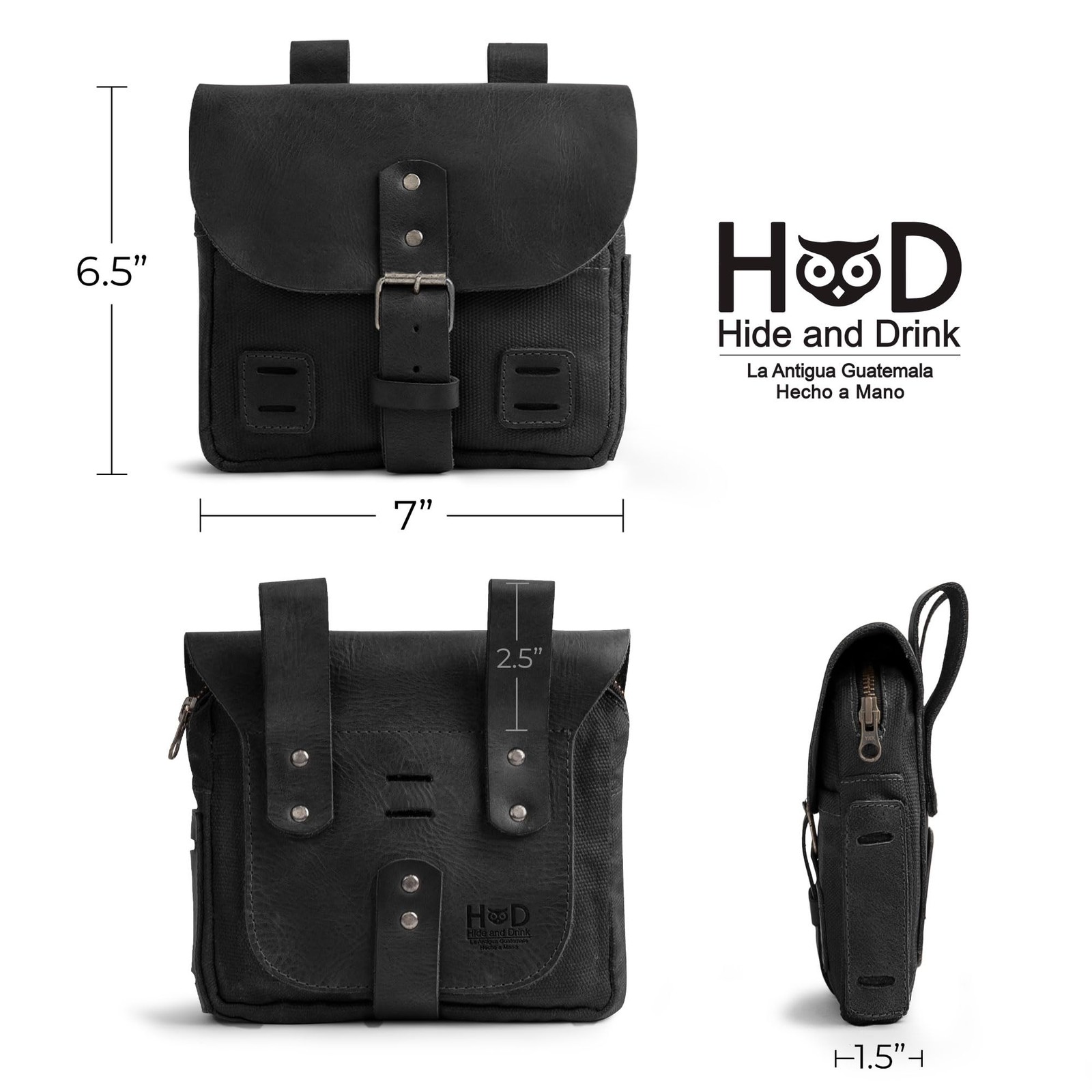 Hide & Drink Hide Drink Survival Camping Pouch Belt Loop Rustic And Handy Tool