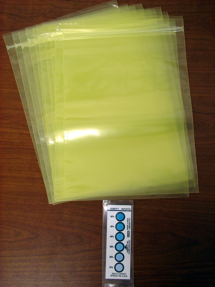 10 PCS 9×12 Inch Rust Prevention Multipurpose Poly Bag Zip Closure Corrosion