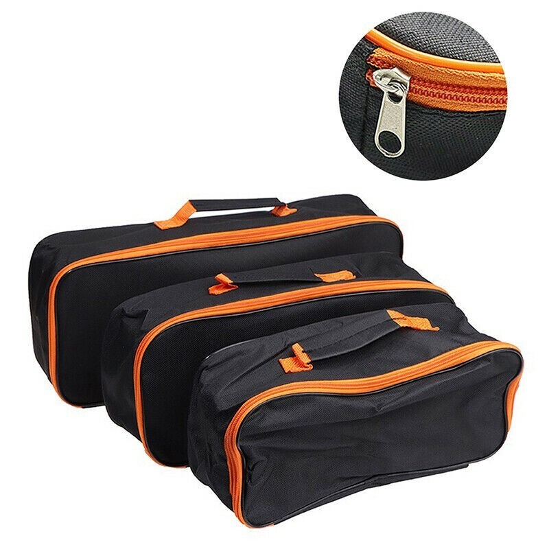 Portable Oxford Cloth Tool Storage Bag Zip Carry Case Pouch Bag Pocket Organizer