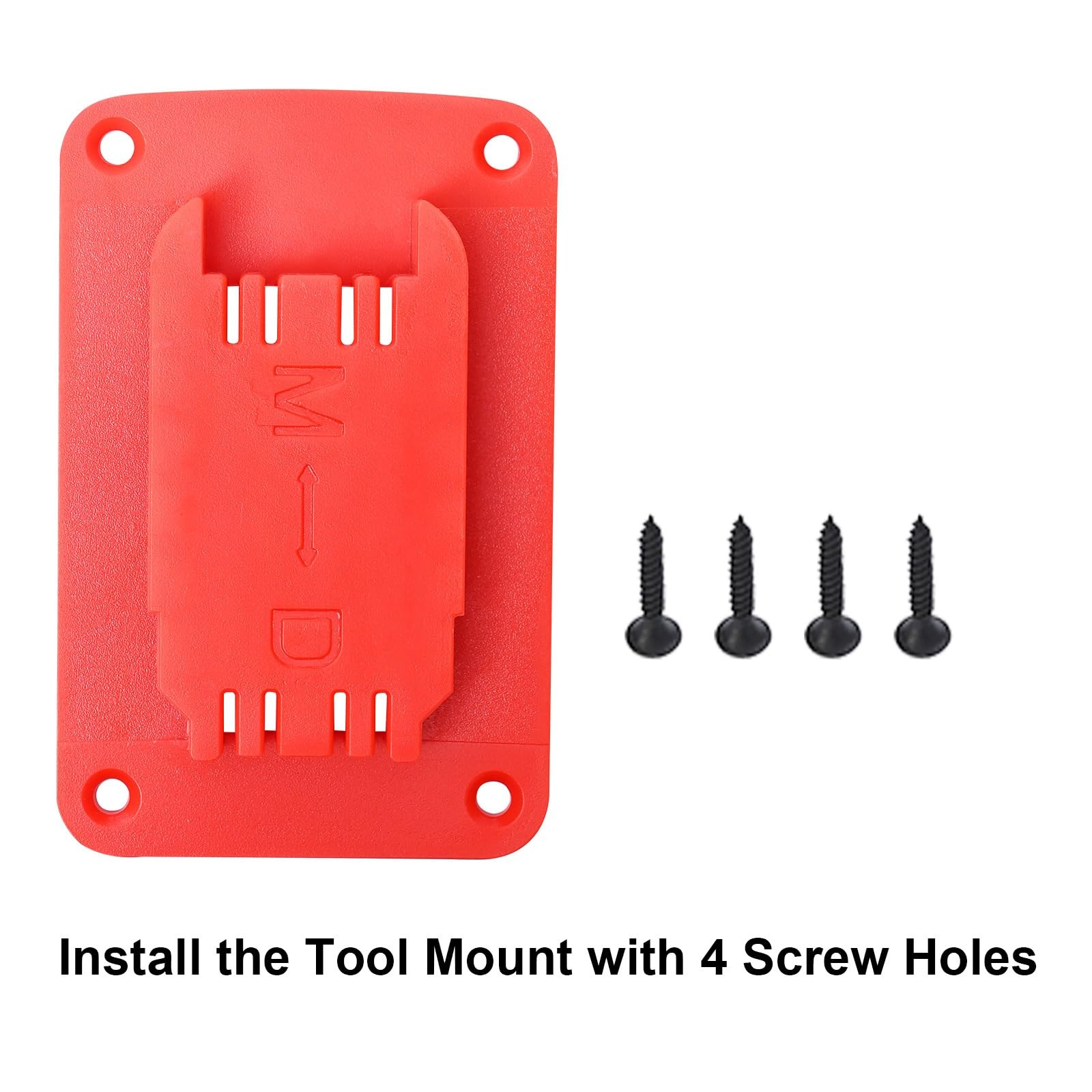 12packs Tool Holder For Milwaukee M18 & Dewalt 20v,Wall Mount Drill Holder wi…