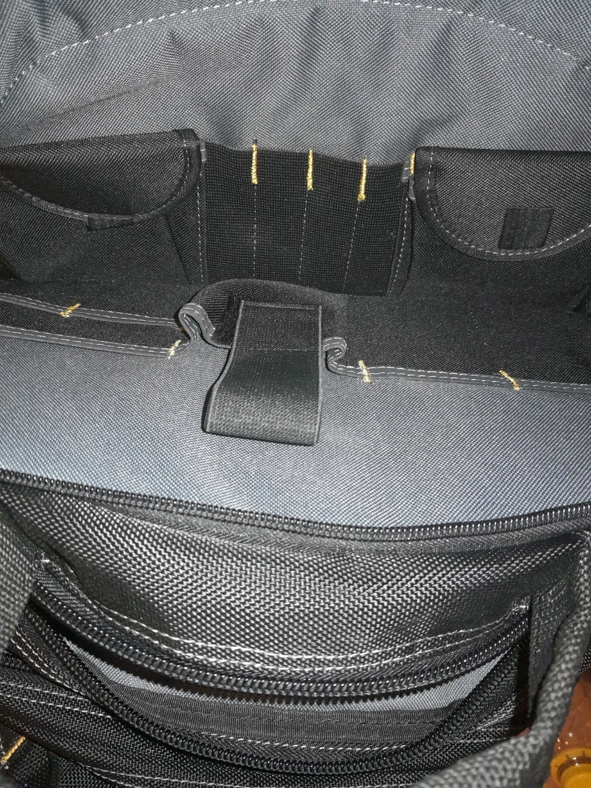 CLC Black Work Gear Leathercraft 1132 75-Pocket Tool Backpack New without Tag