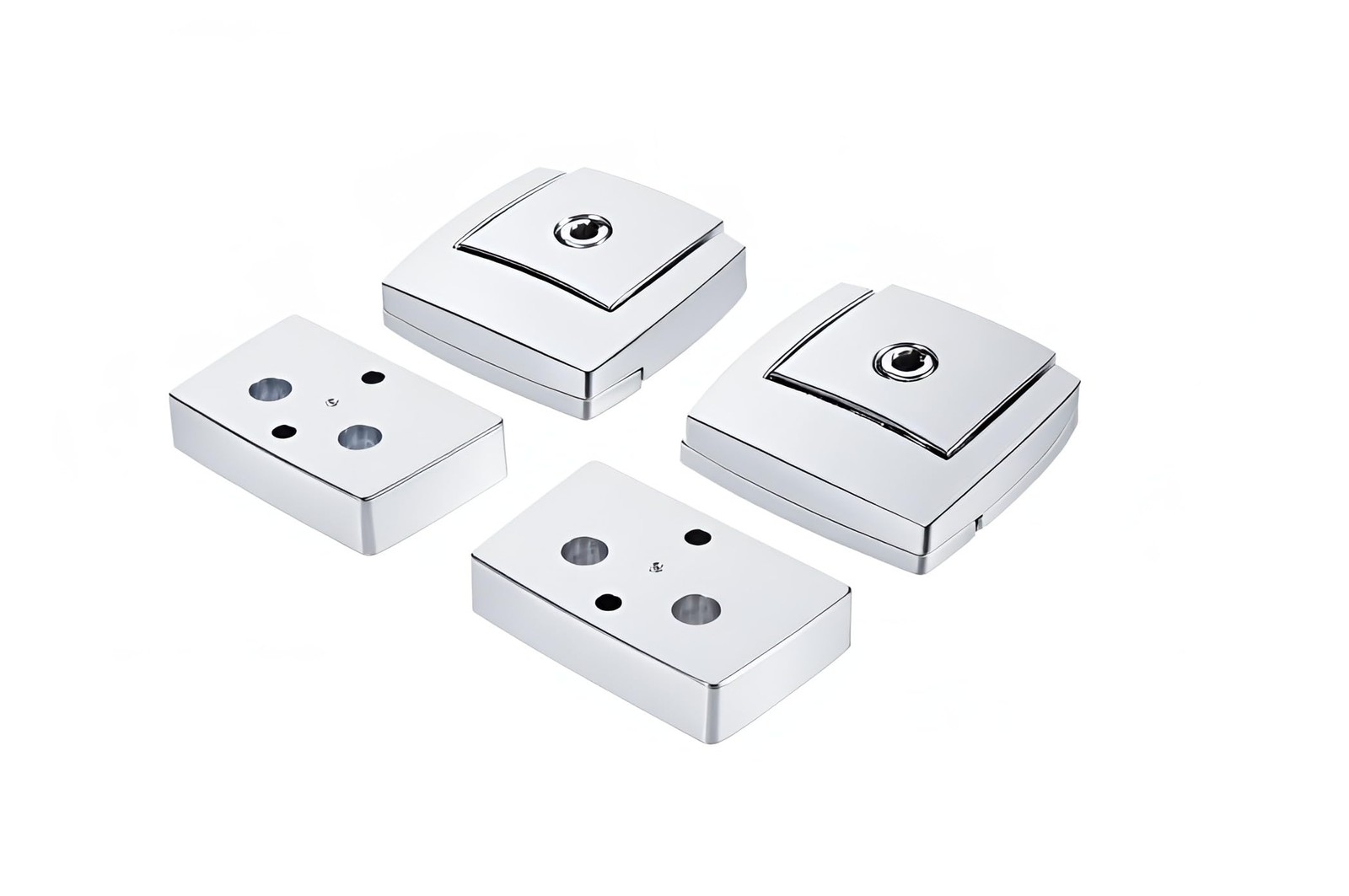 Tour Pack Pak Latches Contains Lock’s Spacers for Harley Davidson Touring Cla…
