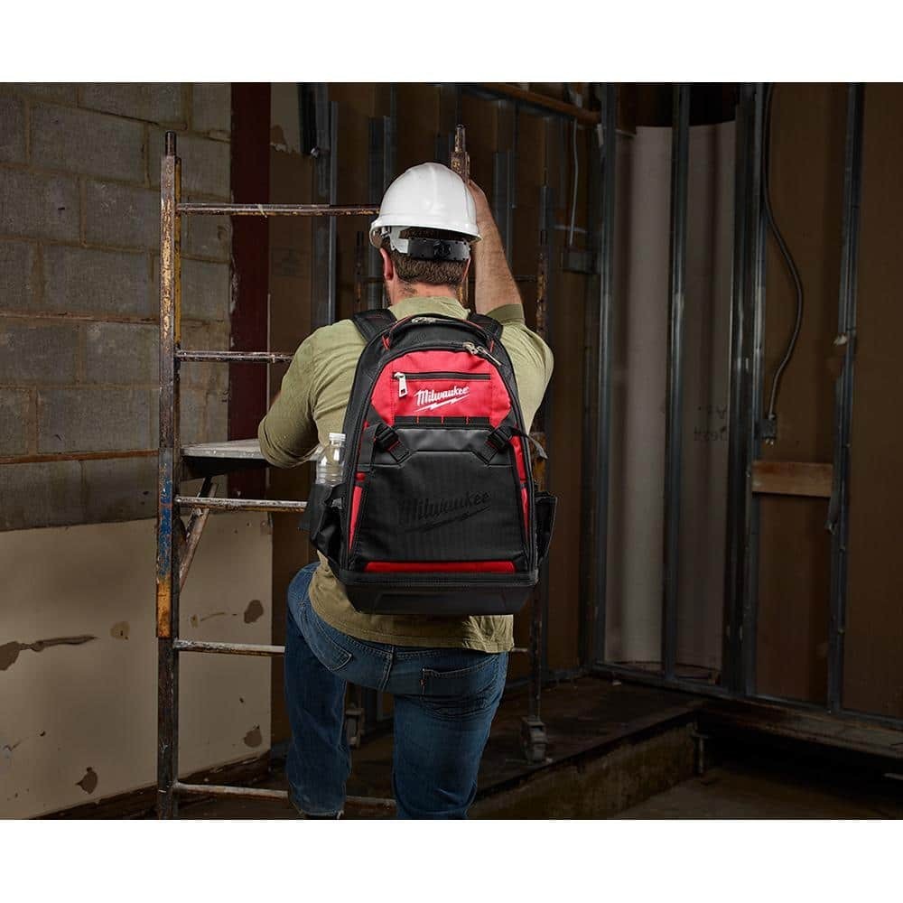 Heavy Duty Tool Backpack 35 Pocket Jobsite Storage Bag 48-22-8200