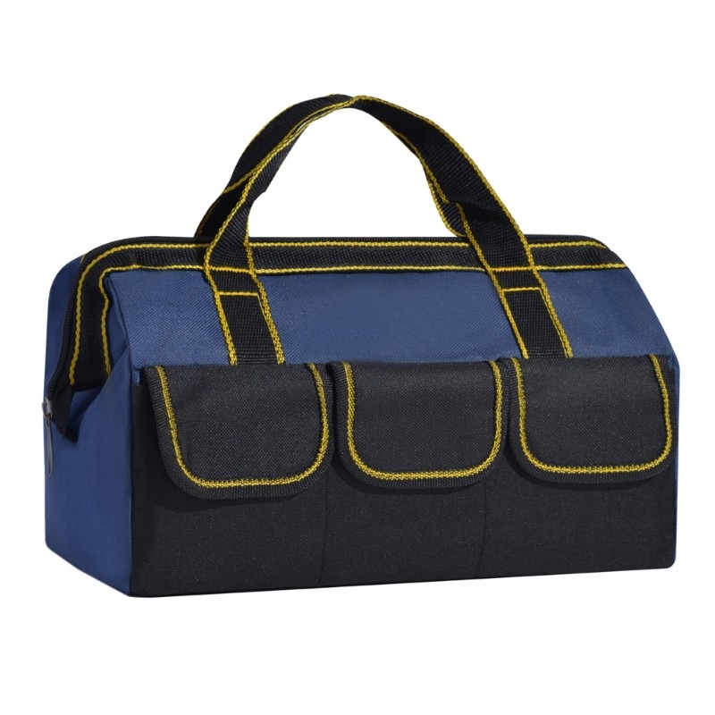 Professional Tool Storage Bag 600D Fabric Construction Reinforced Seams