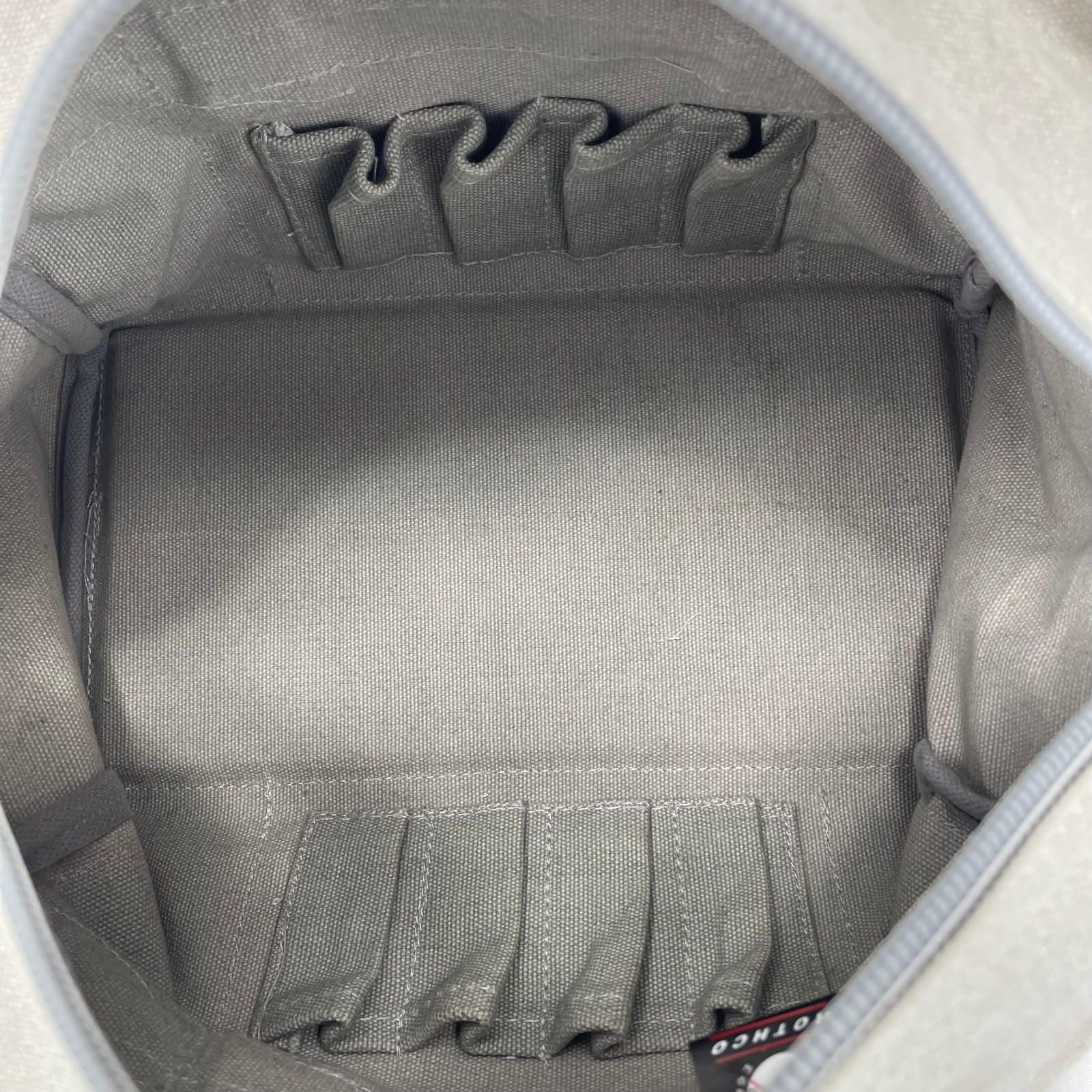 Rothco Gray Heavy Duty Cotton Canvas 11″ x 7″ Tool Bag 37572