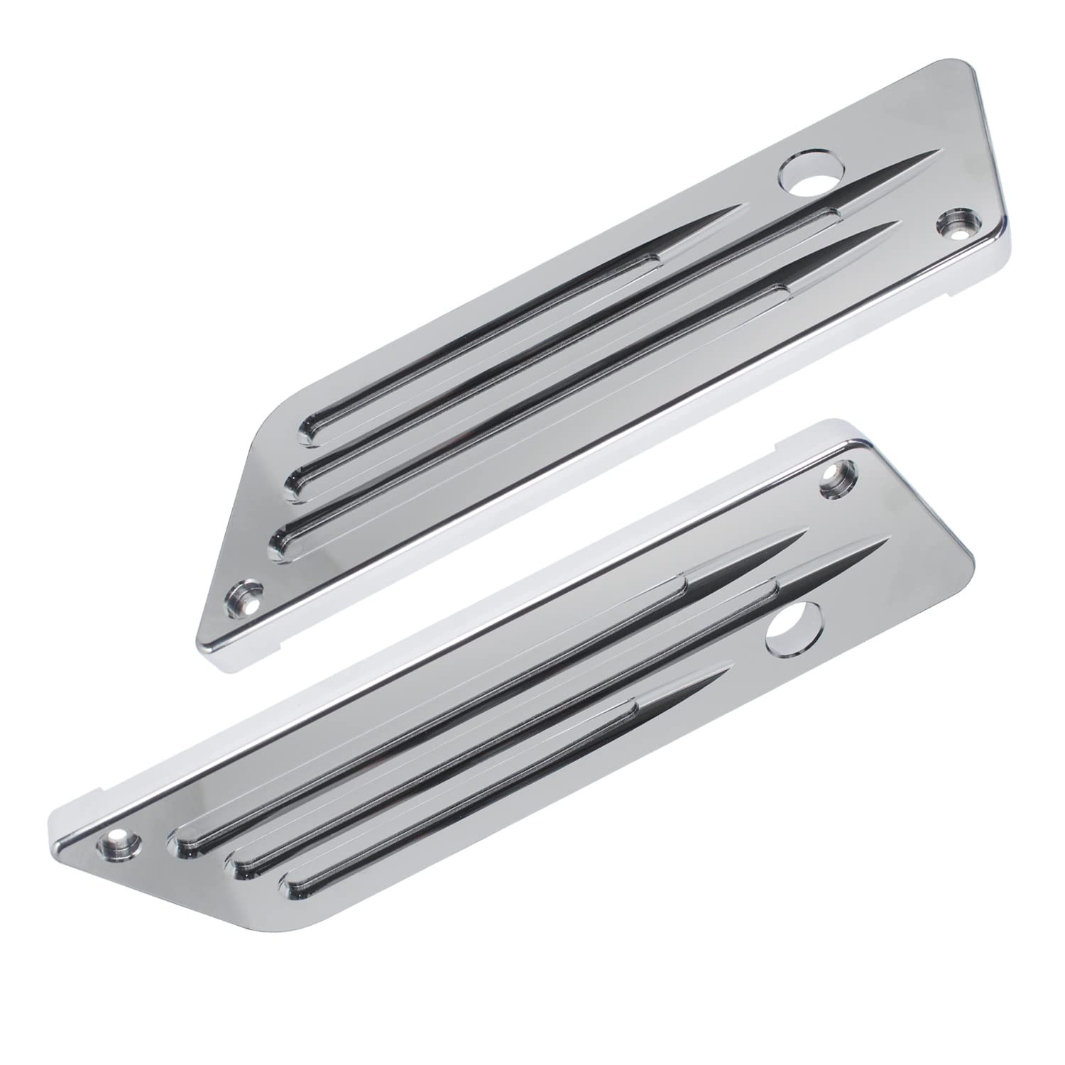 Saddlebag Saddle Bag Latch Covers Hardware Mount Compatible for 1993-2013 Har…