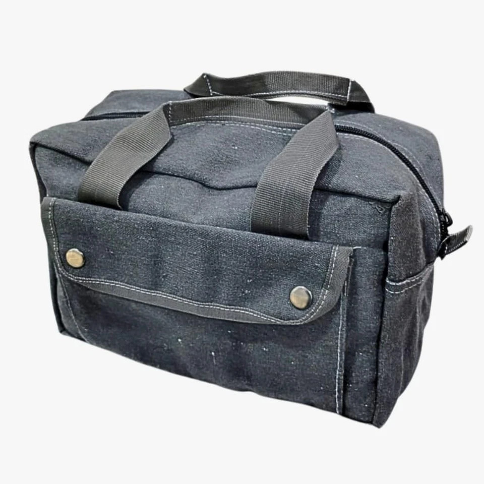 Canvas Military Duffle Bag–Water-Resistant,Heavy Duty,Adjustable Strap