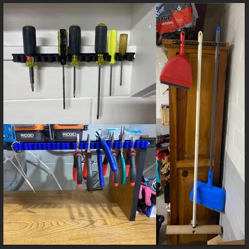4 pcs Screwdriver Organizer and Wrench Organizer, Hand Tool Holder, Plastic R…