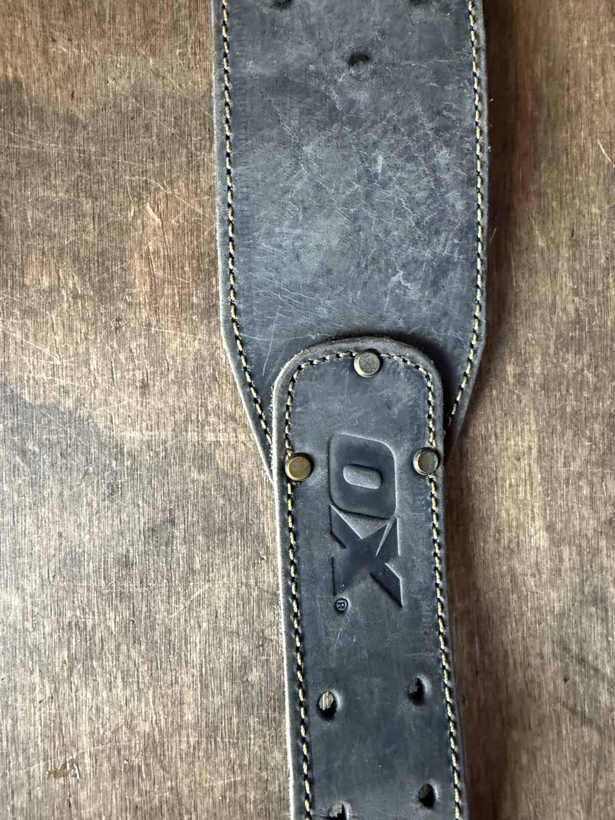 Ox Gray Leather Tool Belt 42″
