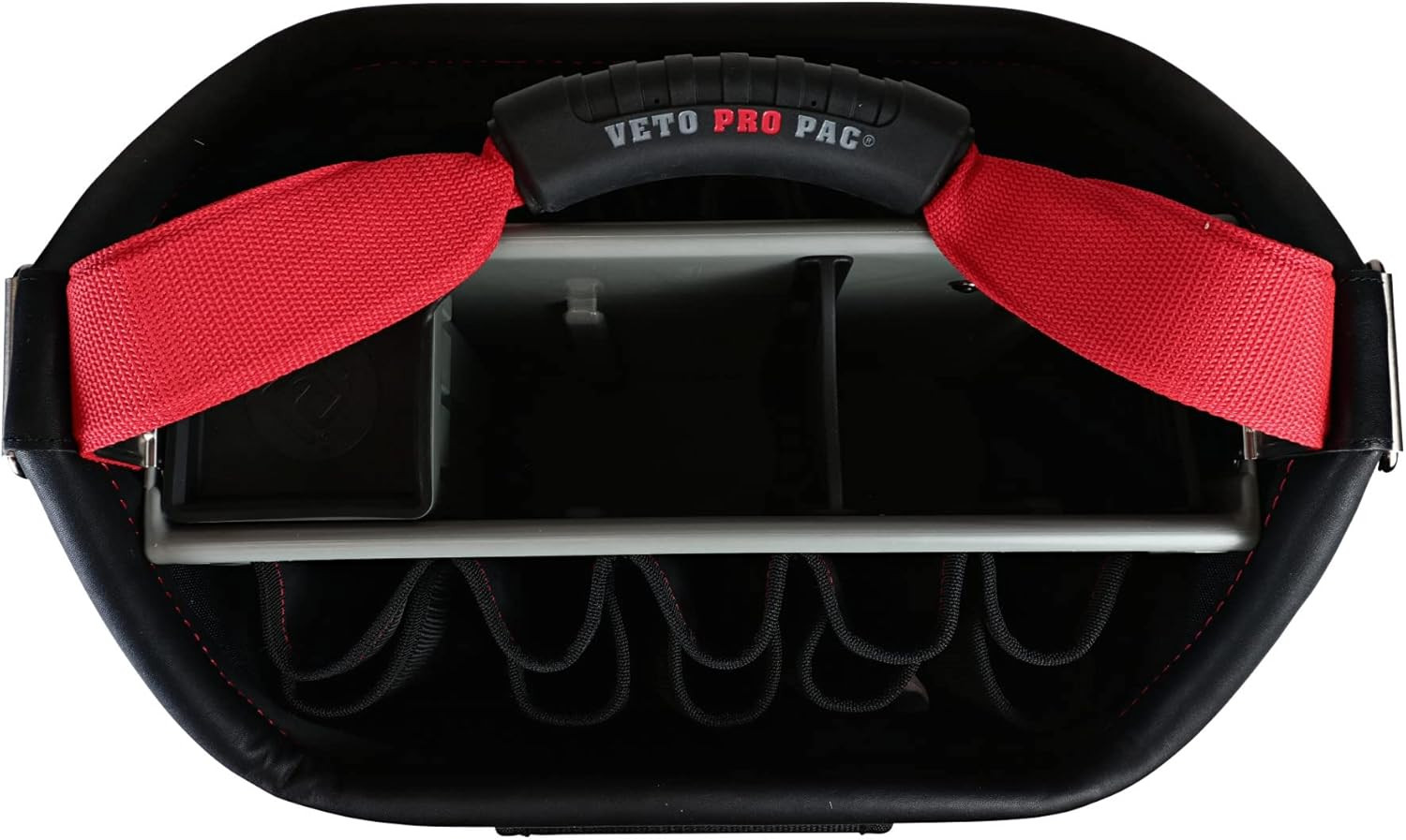 91239 11 Piece Veto Redstripe TECH OT-LC Open Tote Tool Kit