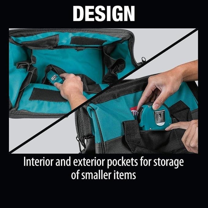 MAKITA 14 INCH MEDIUM CONTRACTOR TOOL BAG