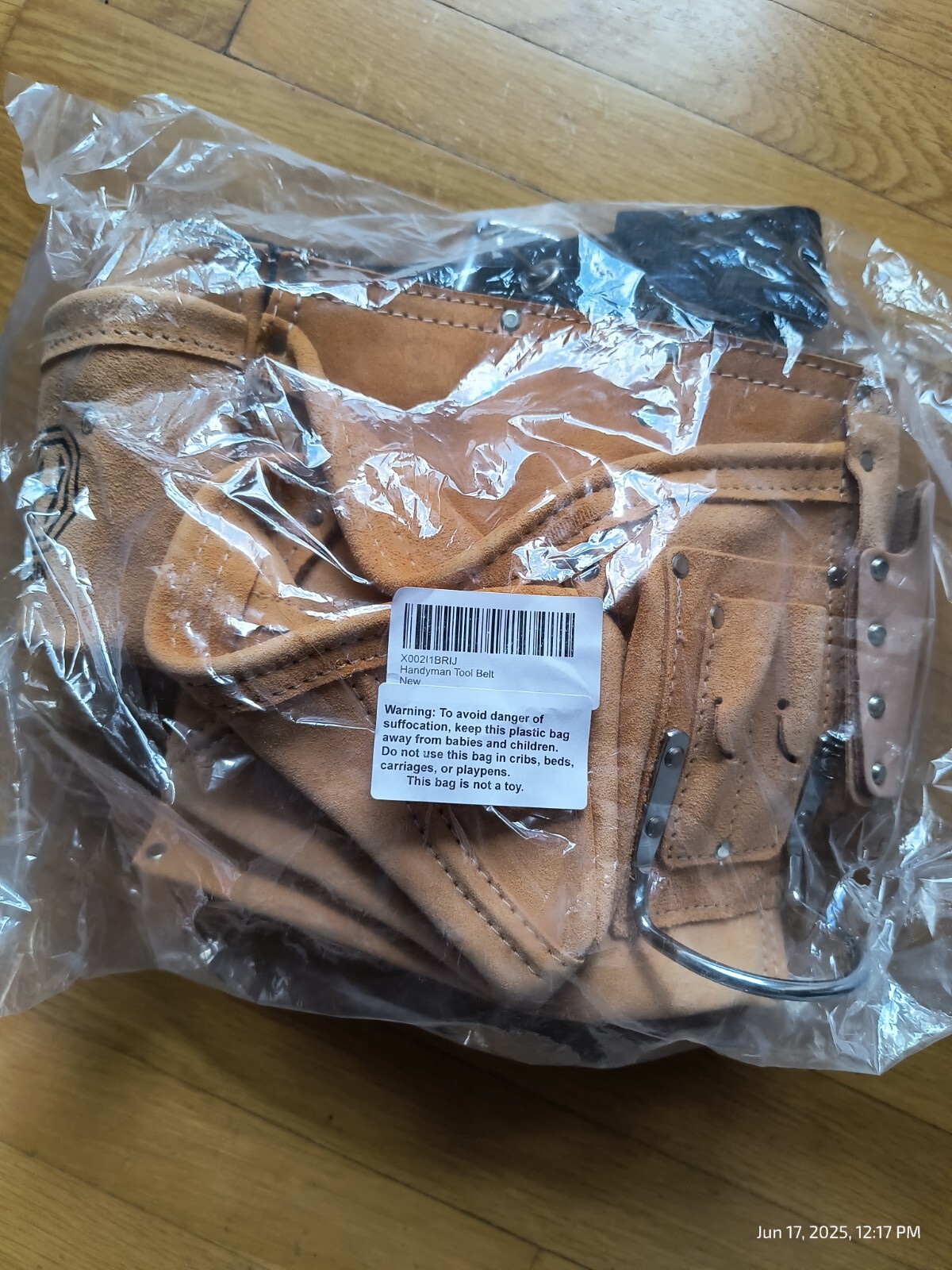 Suede Leather 46″ Tool Belt 12-Pocket Tool Utility Belt LT Brown New Dual Hammer