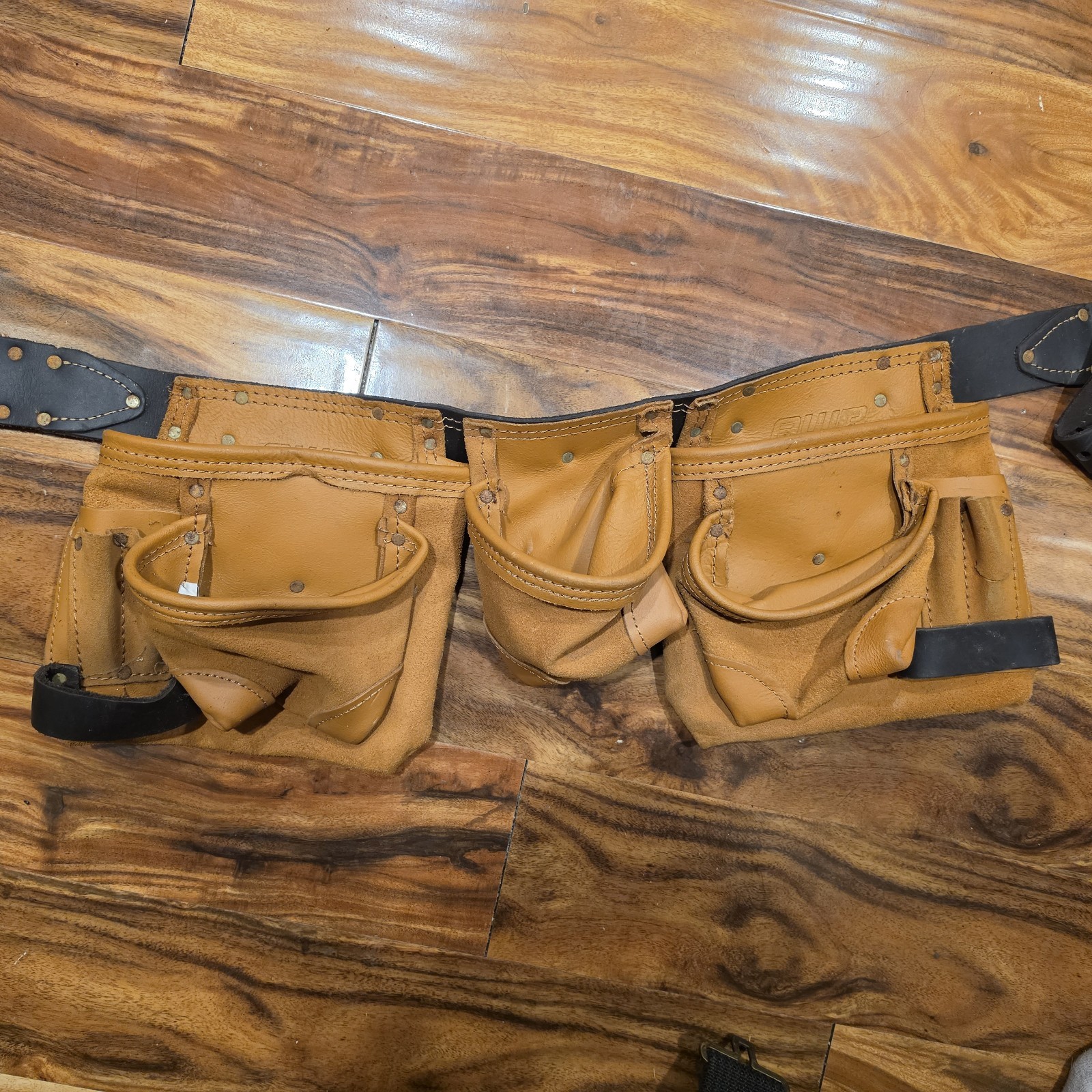 Snickers Snickers Leather Tool Belt Tan/Black