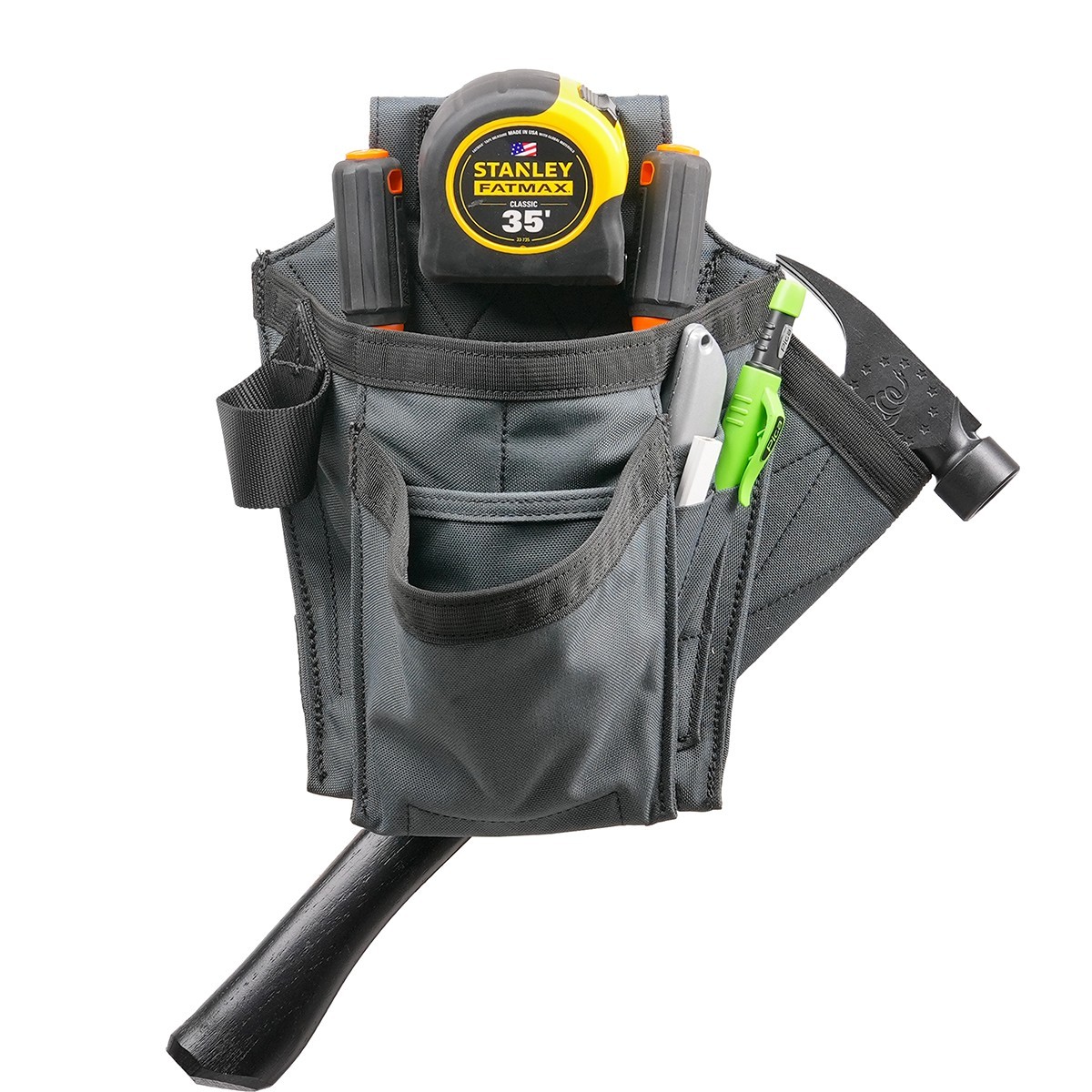 Occidental Leather 432210 Trimmer Tool Bag V2- Gunmetal