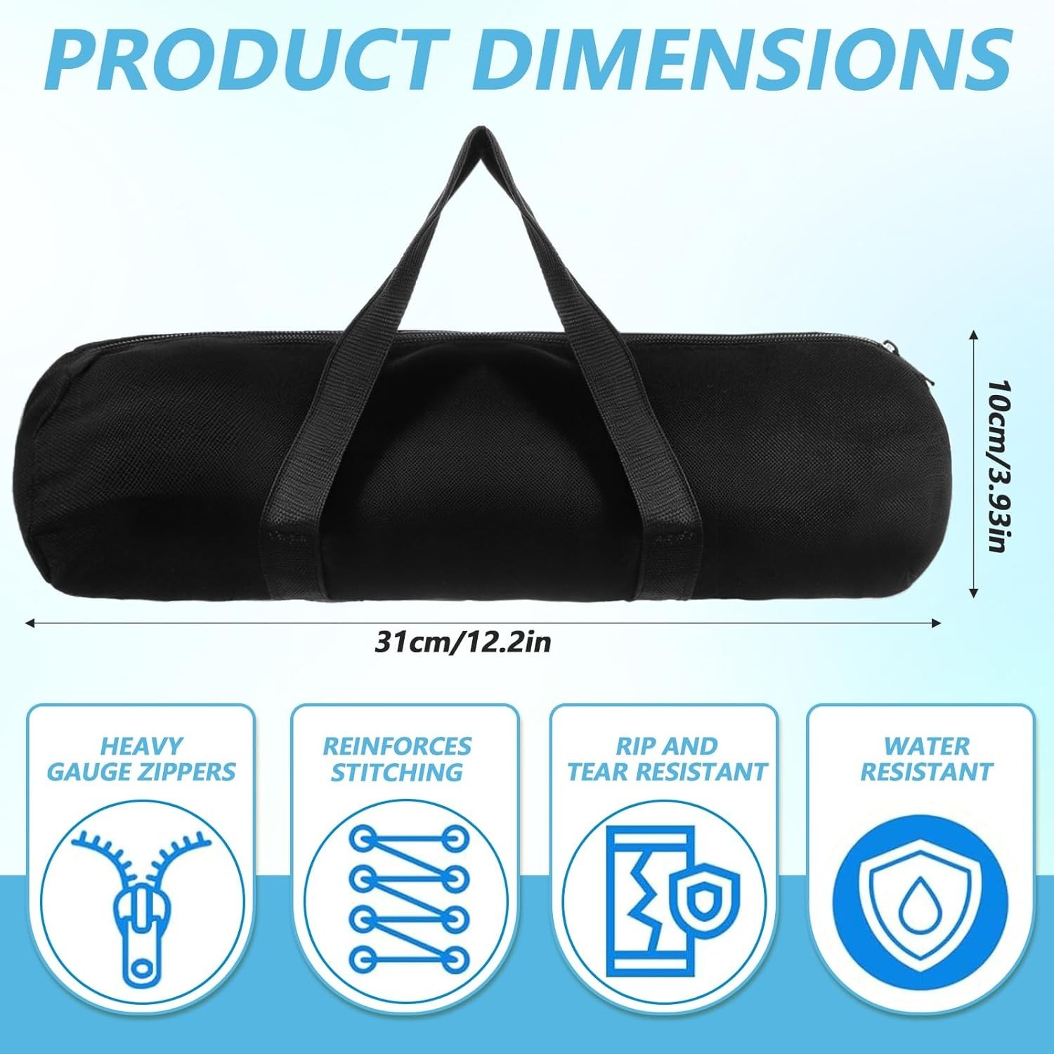 Durable 12.2 Inch Waterproof Tool Pouch Bag for Men – Ultimate Storage Solution