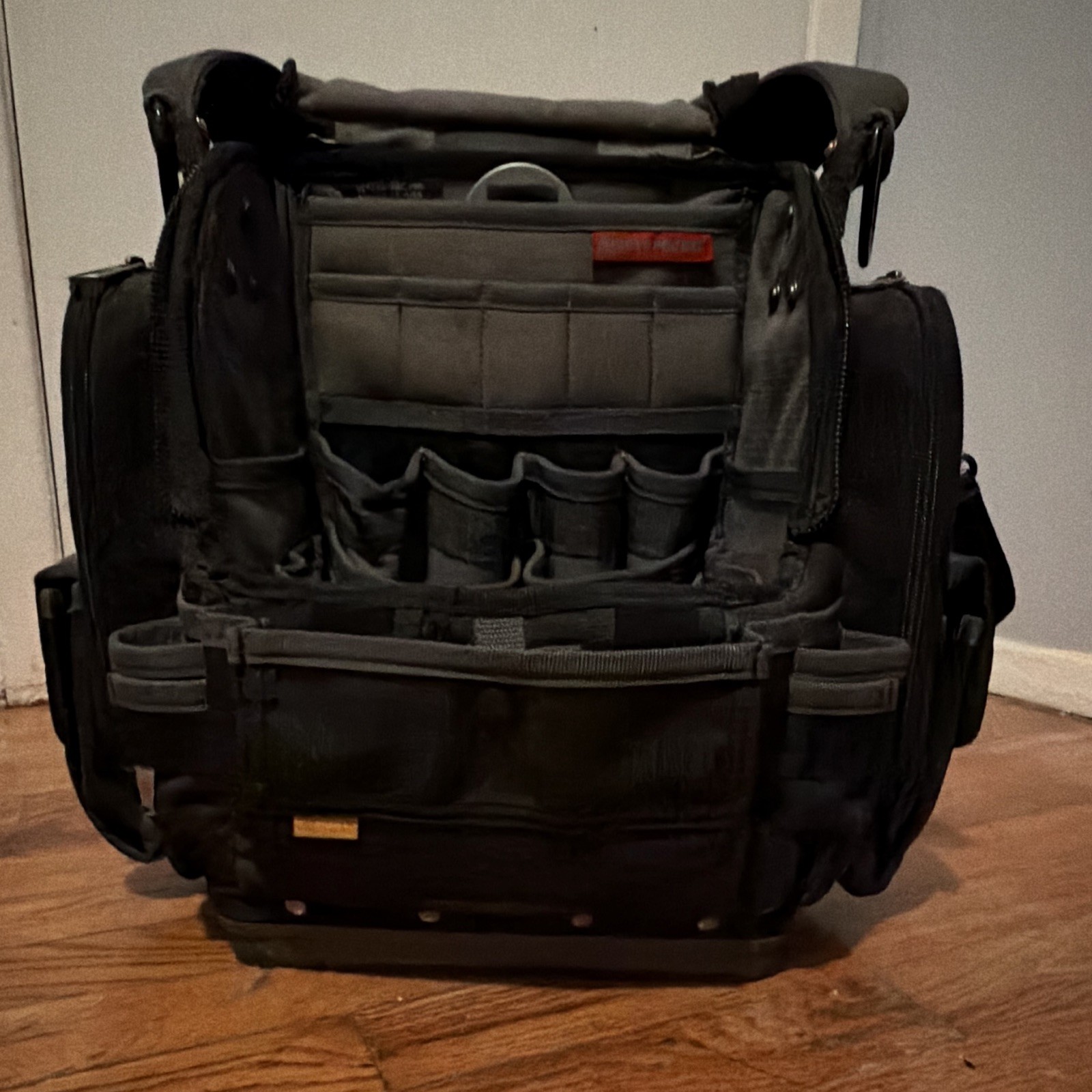 VETO PRO PAC Tech Pac Tool Backpack Black/Gray Padded Straps w/ Handle