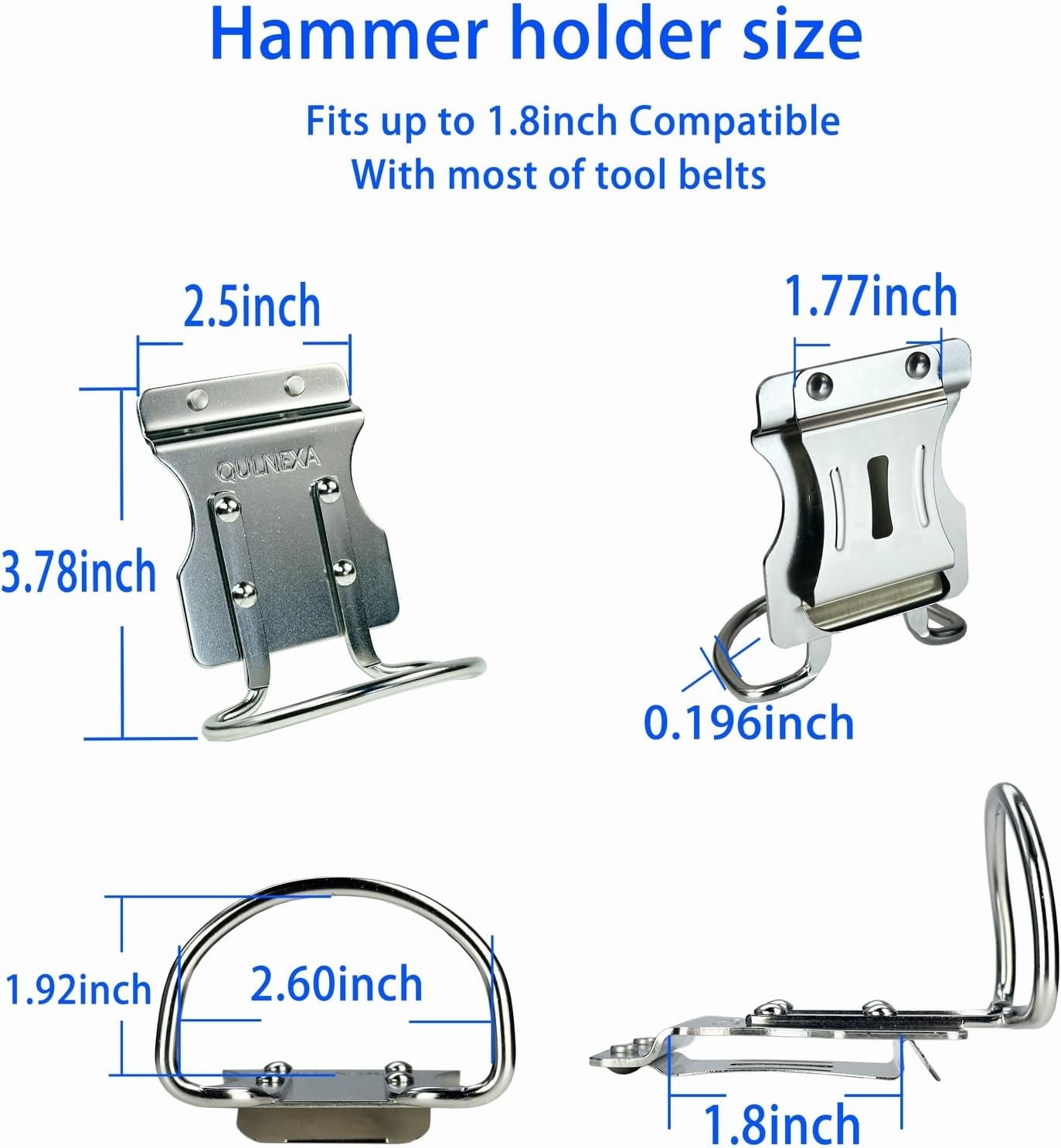 Hammer Holder, Drill Holster, Stainless Steel Hammer Holster,Hammer Holder