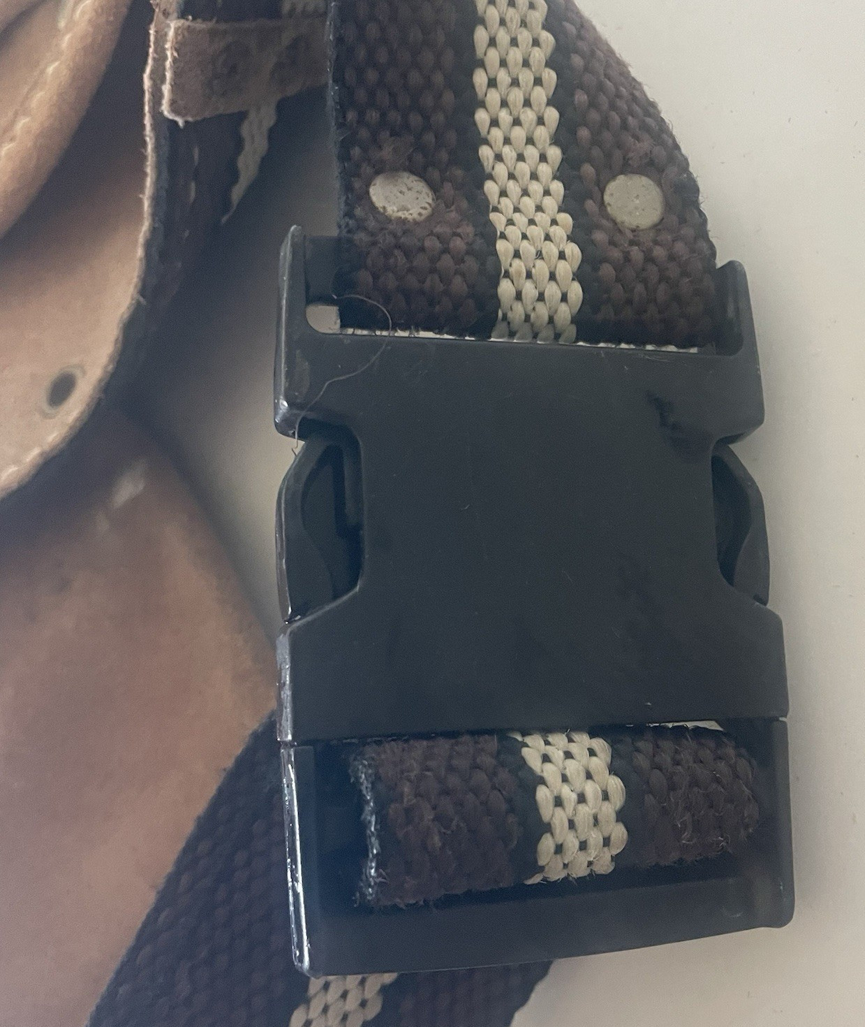Nicholas Heavy Split Cowhide Leather Tool Belt Handyman 493X Pouch Carpenter USA