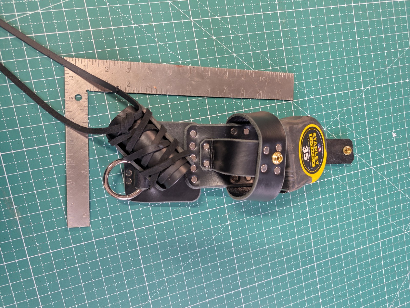 Ironworkers Sleever Bar/ Tape Measure Holder ( Right Side)
