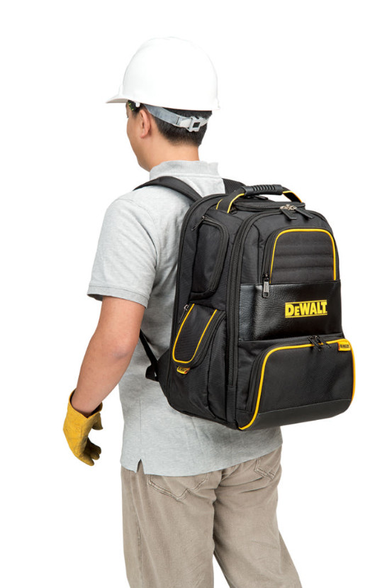 Genuine DeWalt Work Hand Tool Bag Backpack Rucksack Storage 76 Pocket DWST82927