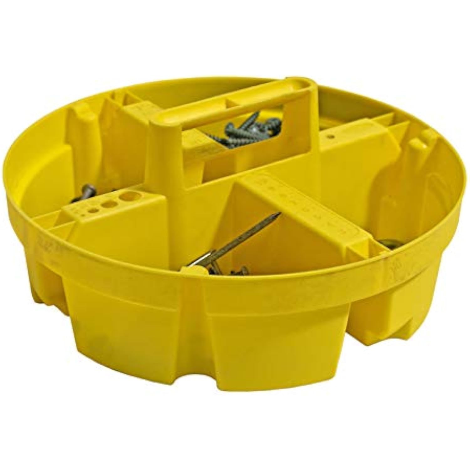 Bucket Boss 5 Gallon Pail Bucket Stacker Small Parts Tools Compartment Organizer