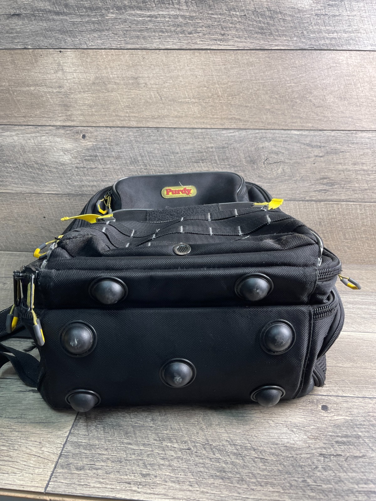 Purdy 14S250000 Tool Backpack Black Unisex Zip Outer Pocket Sleeve Shoulder