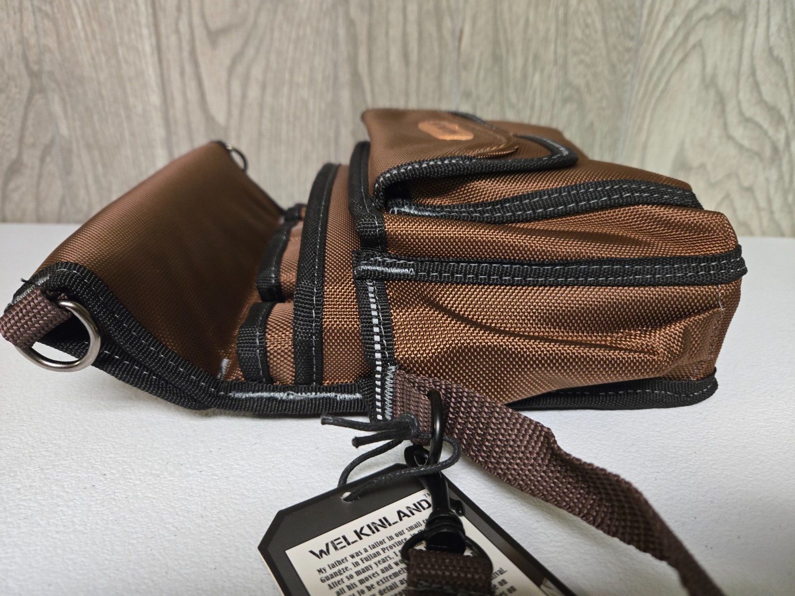 WELKINLAND 10-Pockets Electrician Pouch Tools Belts Heavy Duty
