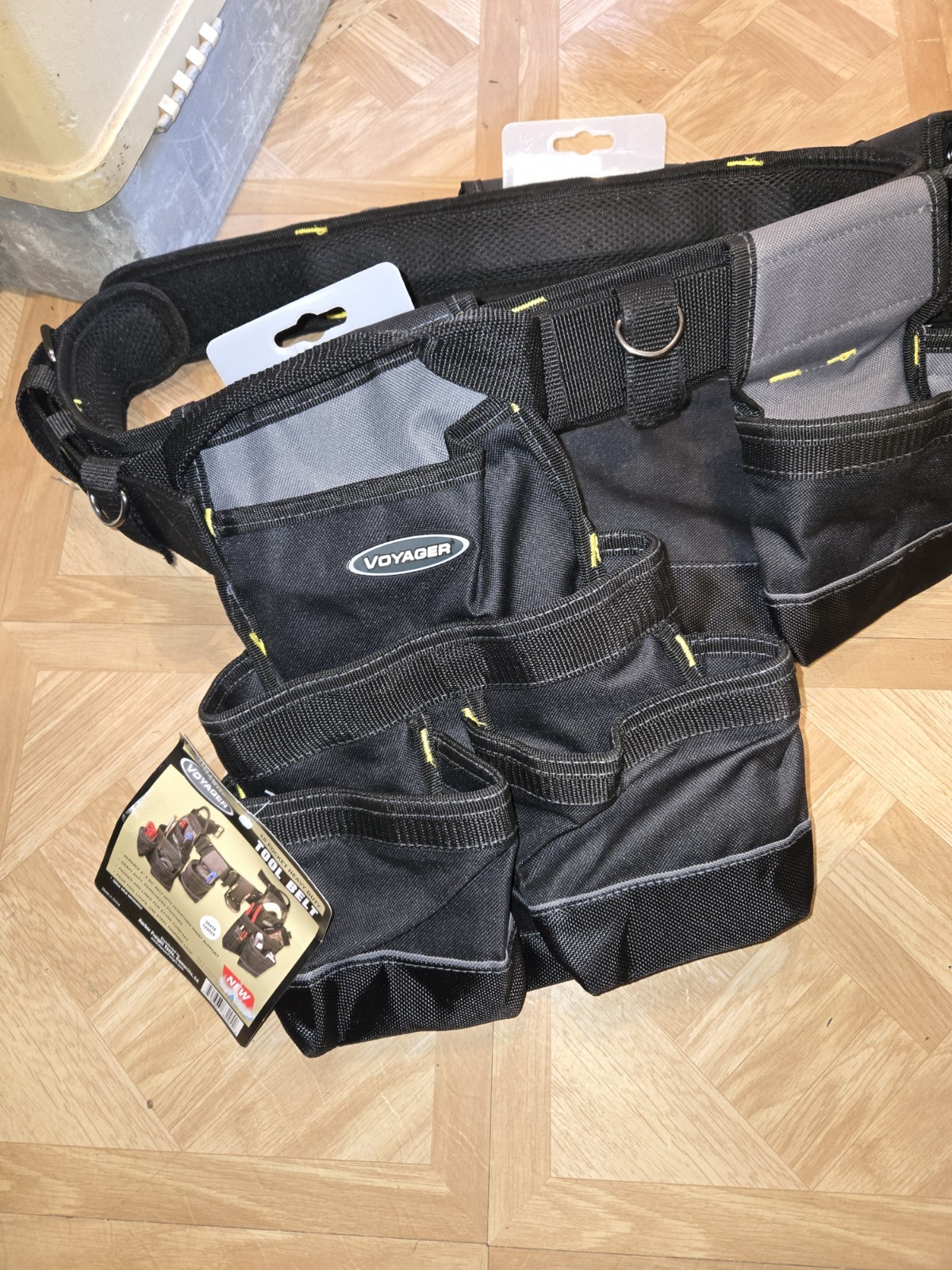 New with Tags – Never Used Black VOYAGER 18 Pocket Heavy Duty Tool Belt