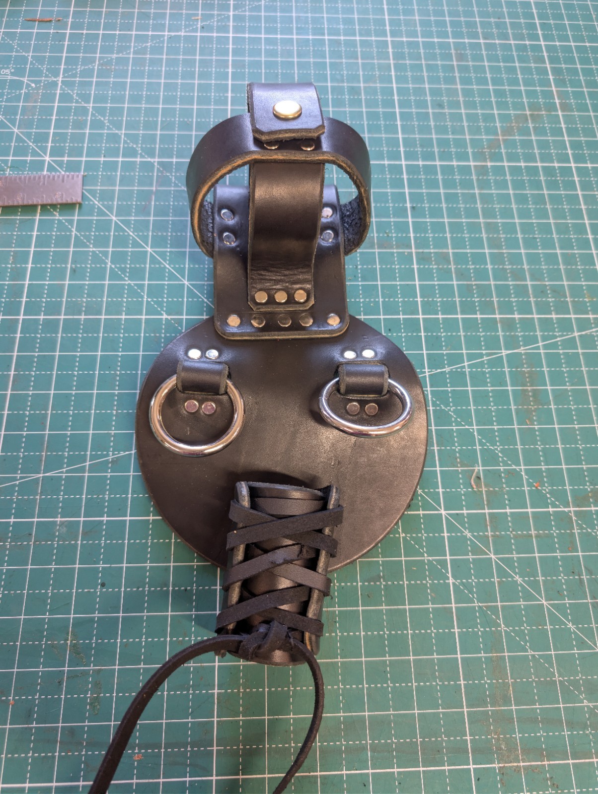 Ironworkers Spud Wrench/ Tape Measure Holder