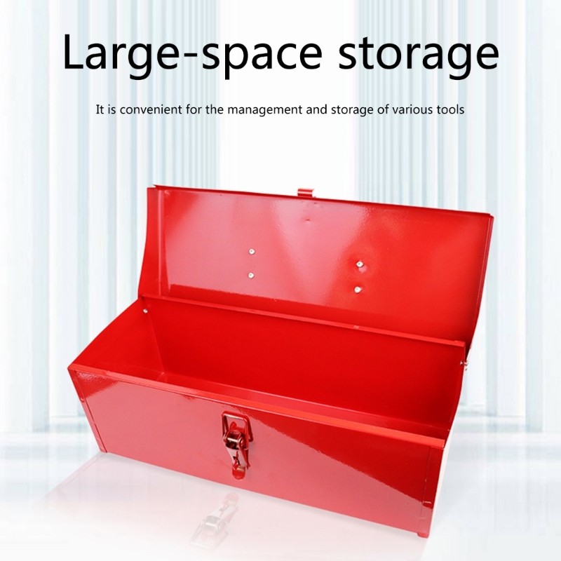 Metal Tool Chest Carriers Holder Box Organizers Case For Easy Transport Storage