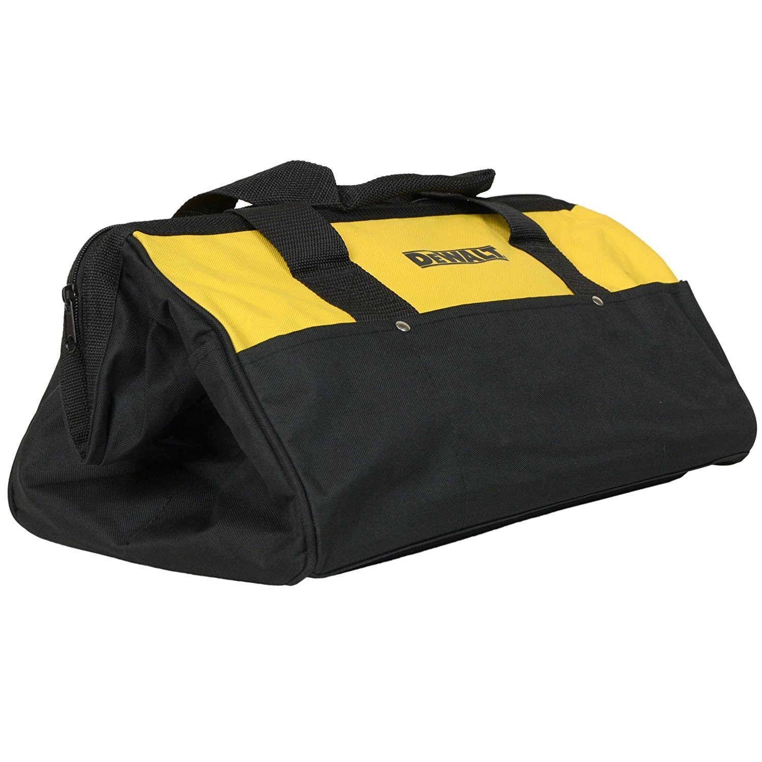 DEWALT 15″ MEDIUM HEAVY DUTY CONTRACTOR TOOL BAG 629053-00 – BLACK/YELLOW