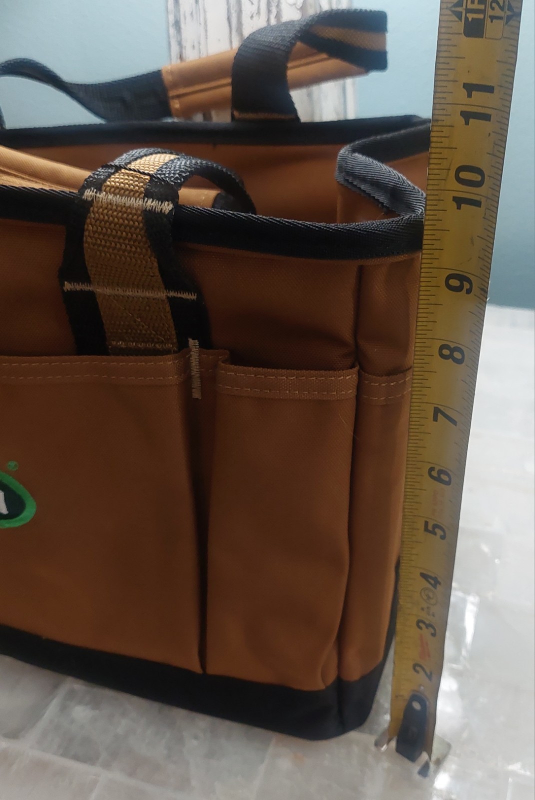 Carhartt Heavy Duty Tool Bag with 17 Pockets, 13.5″ x 9.5″ x 8″ Utility Tote NWT