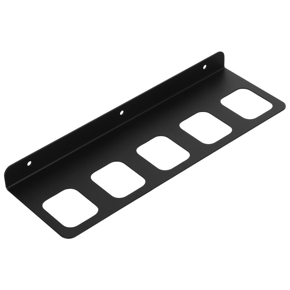 1 Set Wall Mount Hammer Holder – Power Tool Organizer with 5 Slots – Heavy Duty