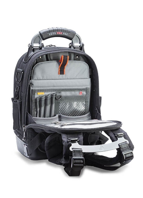 Veto Pro Pac Tech Pac MC Blackout Compact Full Featured Tool Bag