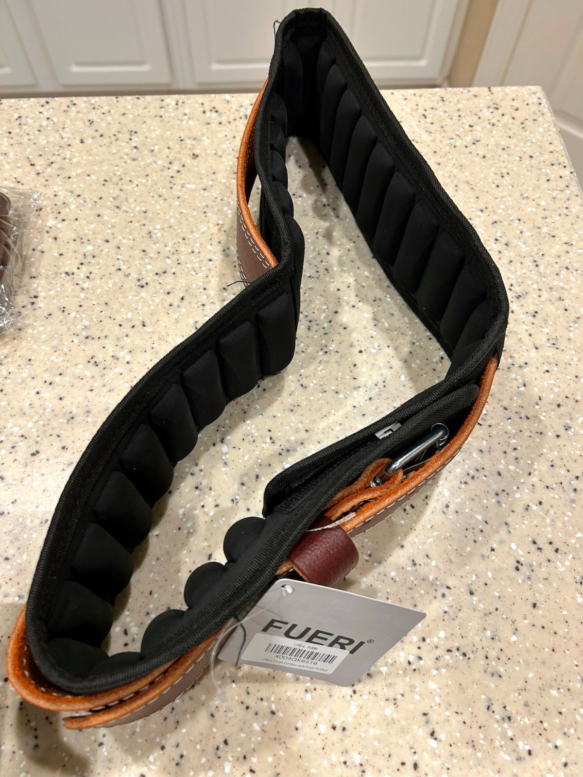 NEW FUERI Electrician’s Heavy Duty 26 Pocket Leather-Nylon Tool Belt & Bag Combo