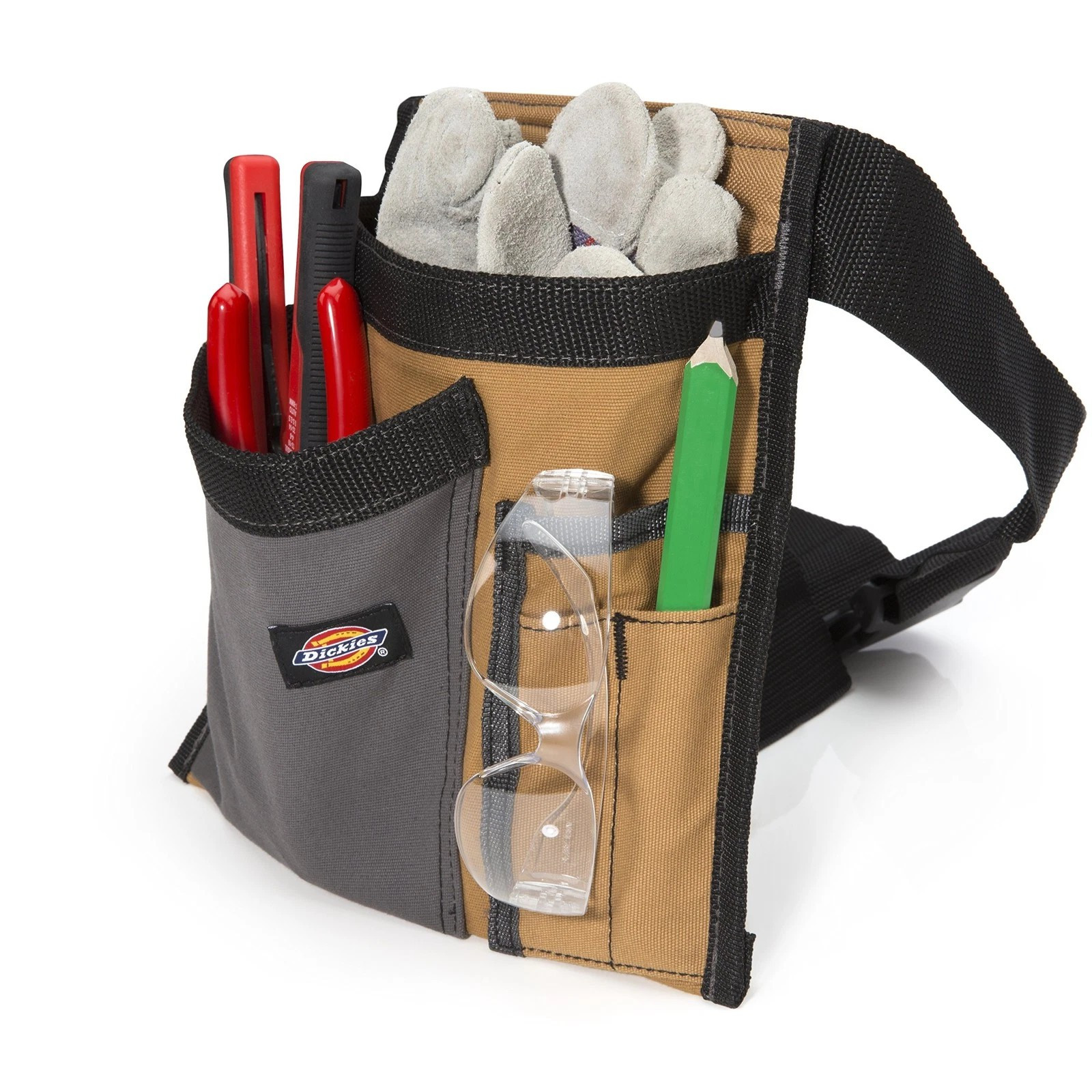 Dickies 5-Pocket Single Side Tool Belt Pouch/Work Apron (New) FAST FREE SHIPPING