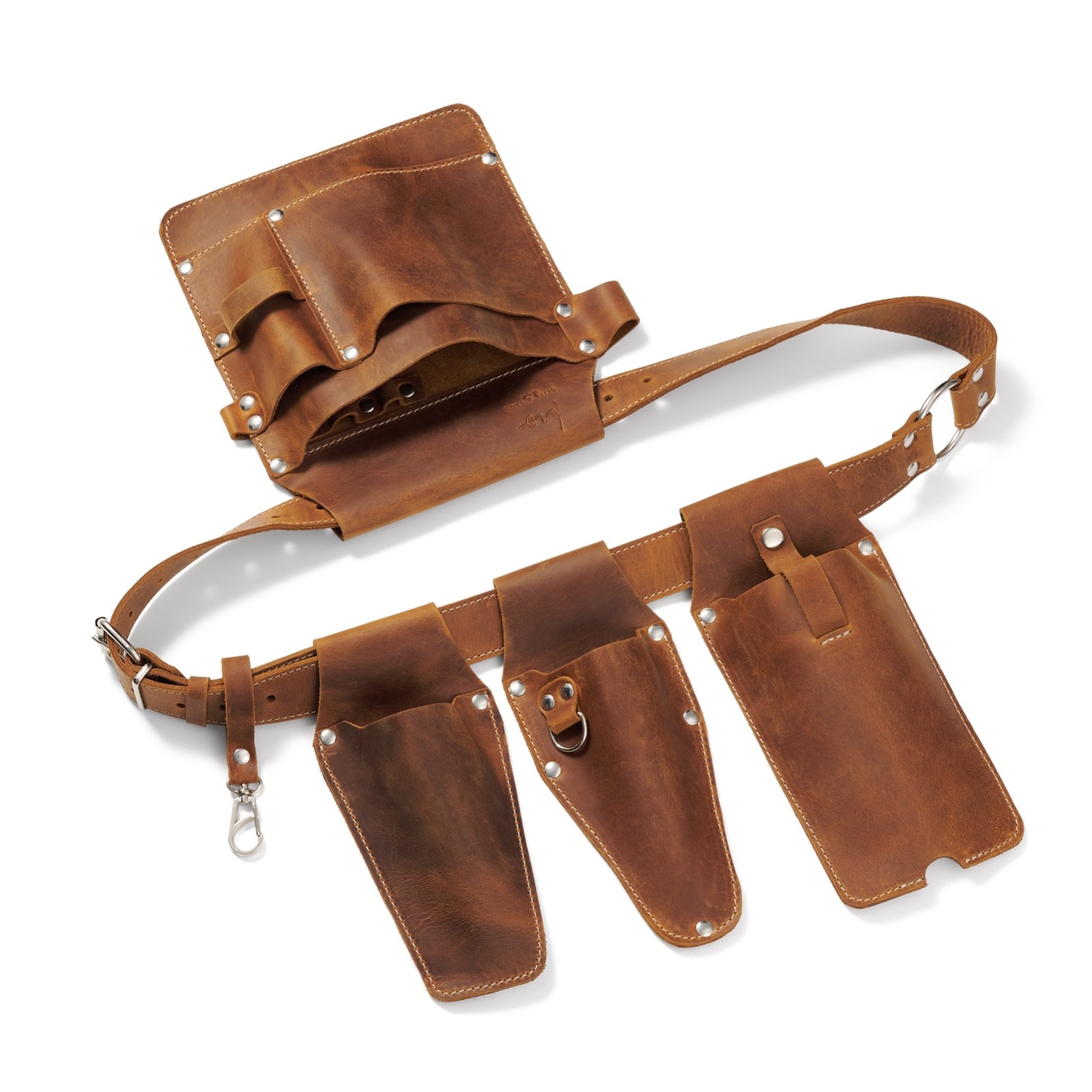Adjustable Garden Belt — Leather Tool Belt. FLORIST tool belts. Leather belt.