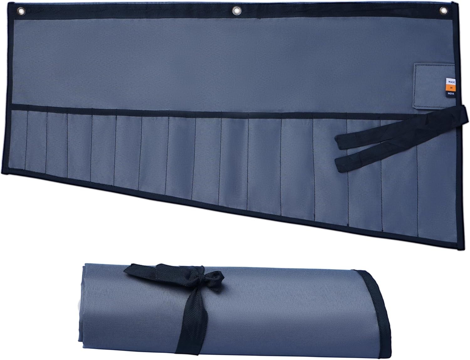 Wrench Roll Organizer Metric & SAE Roll up Tool Pouch Bag Handmade, Heavy Weight
