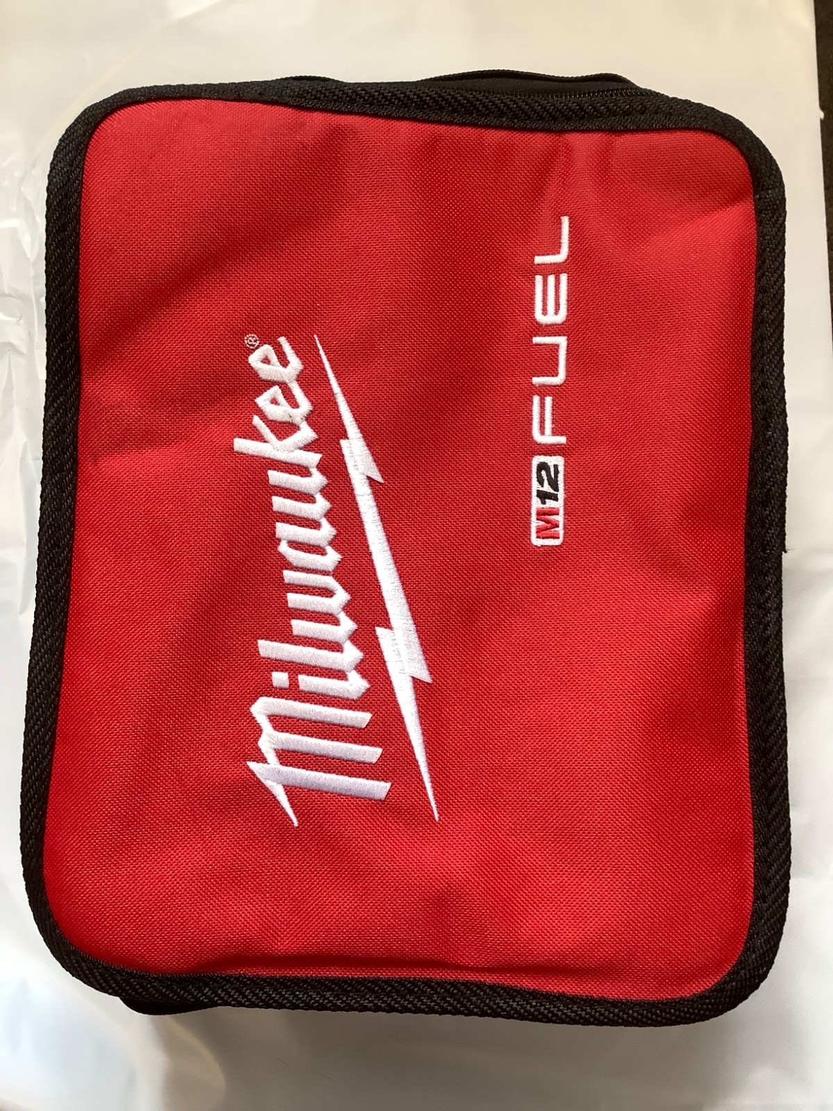 Milwaukee M12 Fuel Soft Case Tote Empty Tool Bag 12”x 9″ x 3” with straps