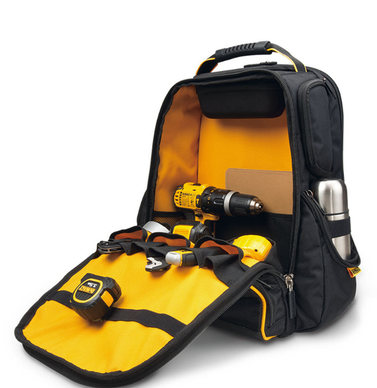 Genuine DeWalt Work Hand Tool Bag Backpack Rucksack Storage 76 Pocket DWST82927