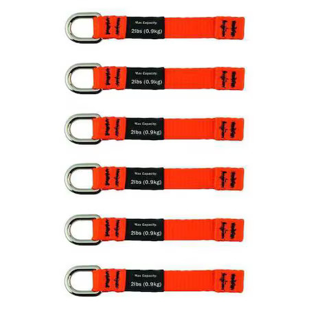 Ergodyne 3700-Bulk Squids Tool Tether, 4 1/2 In Length, 2 Lb Weight Capacity