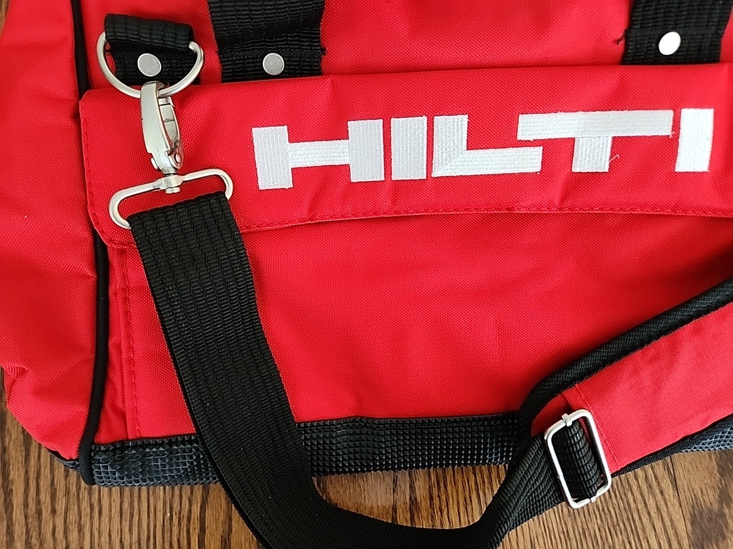 HILTI Heavy Duty Tool Bag Small Construction Tool Bag Red(Read Dis/See Flaw)