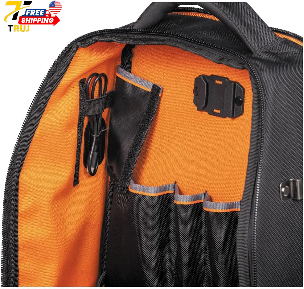 62805BPTECH 28-Pocket Laptop Backpack Tool Bag Tradesman Pro Extra-Large Tech T