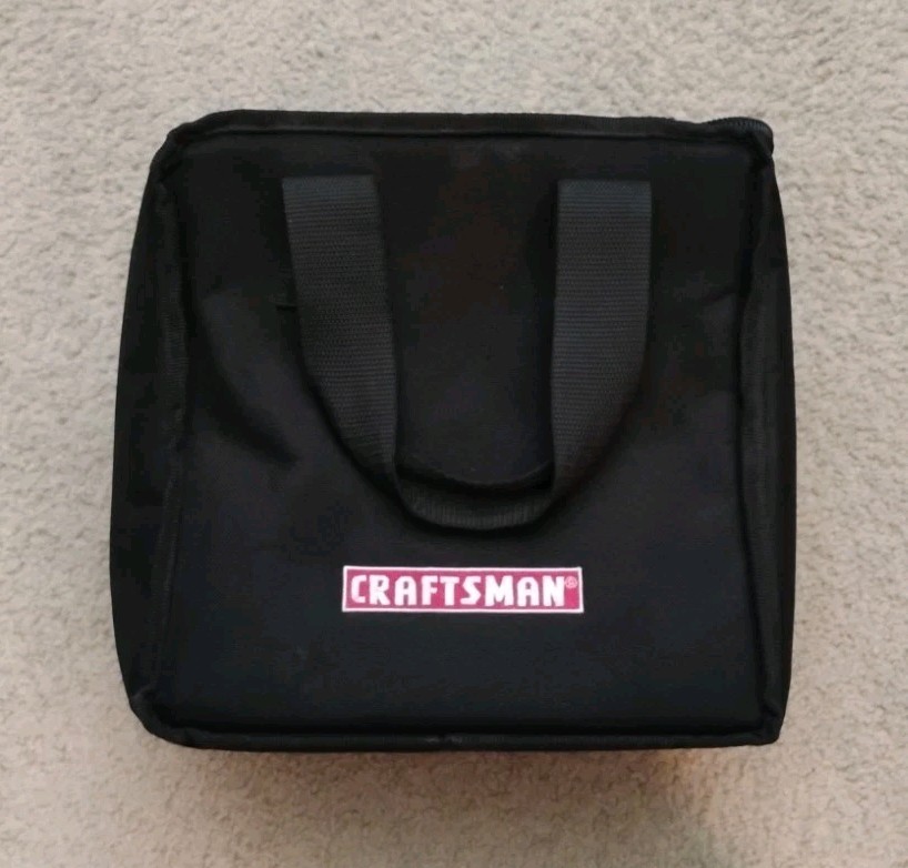 Craftsman Black 10″ X 10″ X 6″ Tool Bag, Carrying Case, Hand Bag