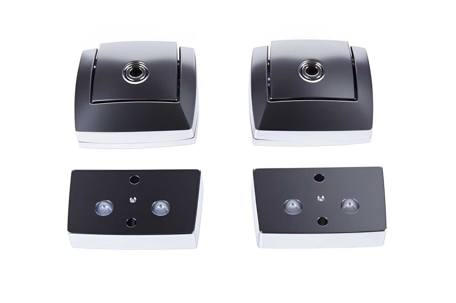 Tour Pack Pak Latches Contains Lock’s Spacers for Harley Davidson Touring Cla…