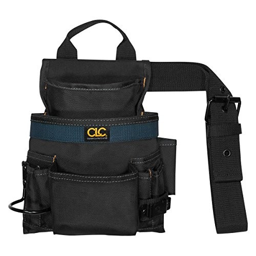 CLC Custom Leathercraft Ballistic Tool and Nail Bag, 13in.W x 3 1/4in.D x 13