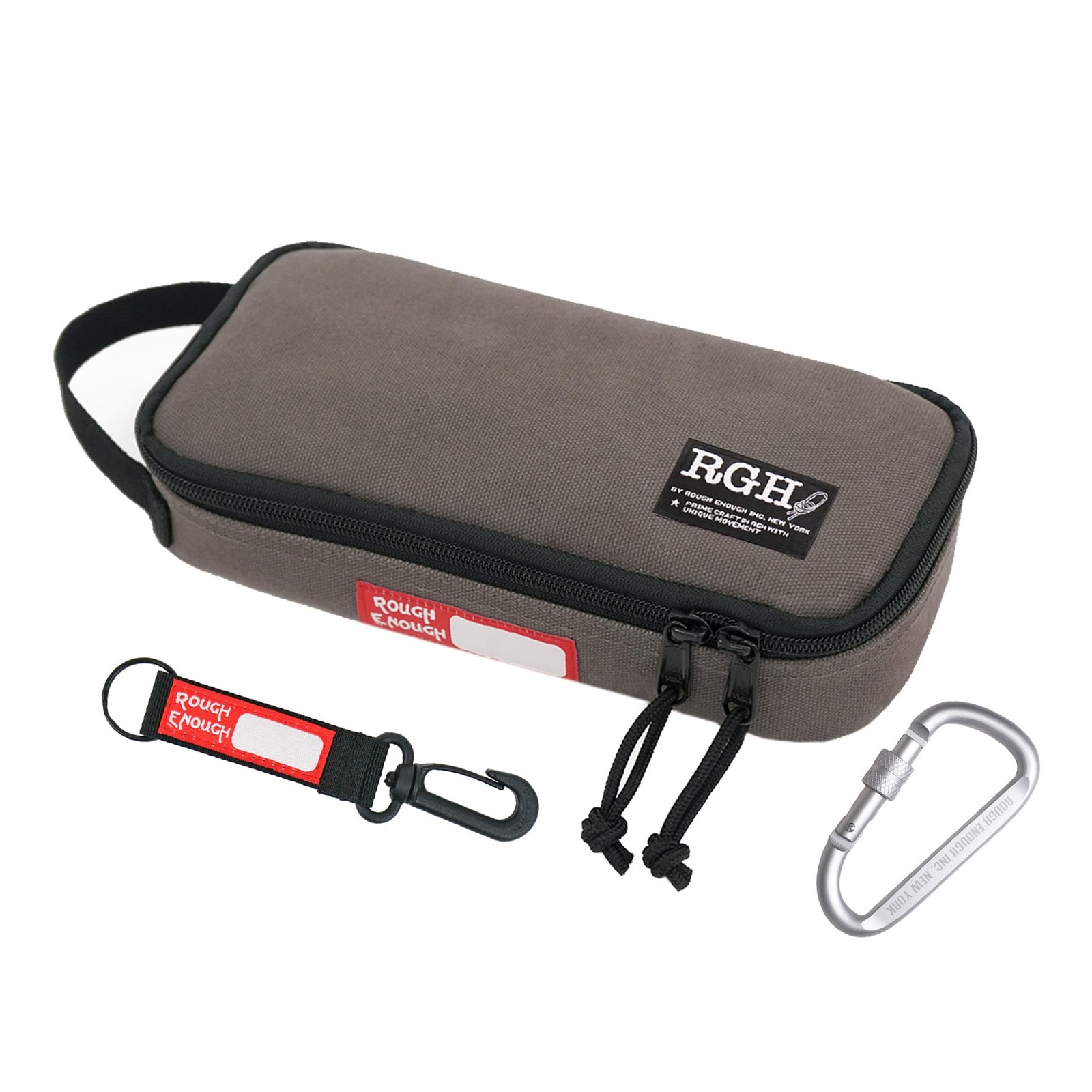 Rough Enough Small Tool Bag Pouch Canvas Portable Organizer Case with Zipper …