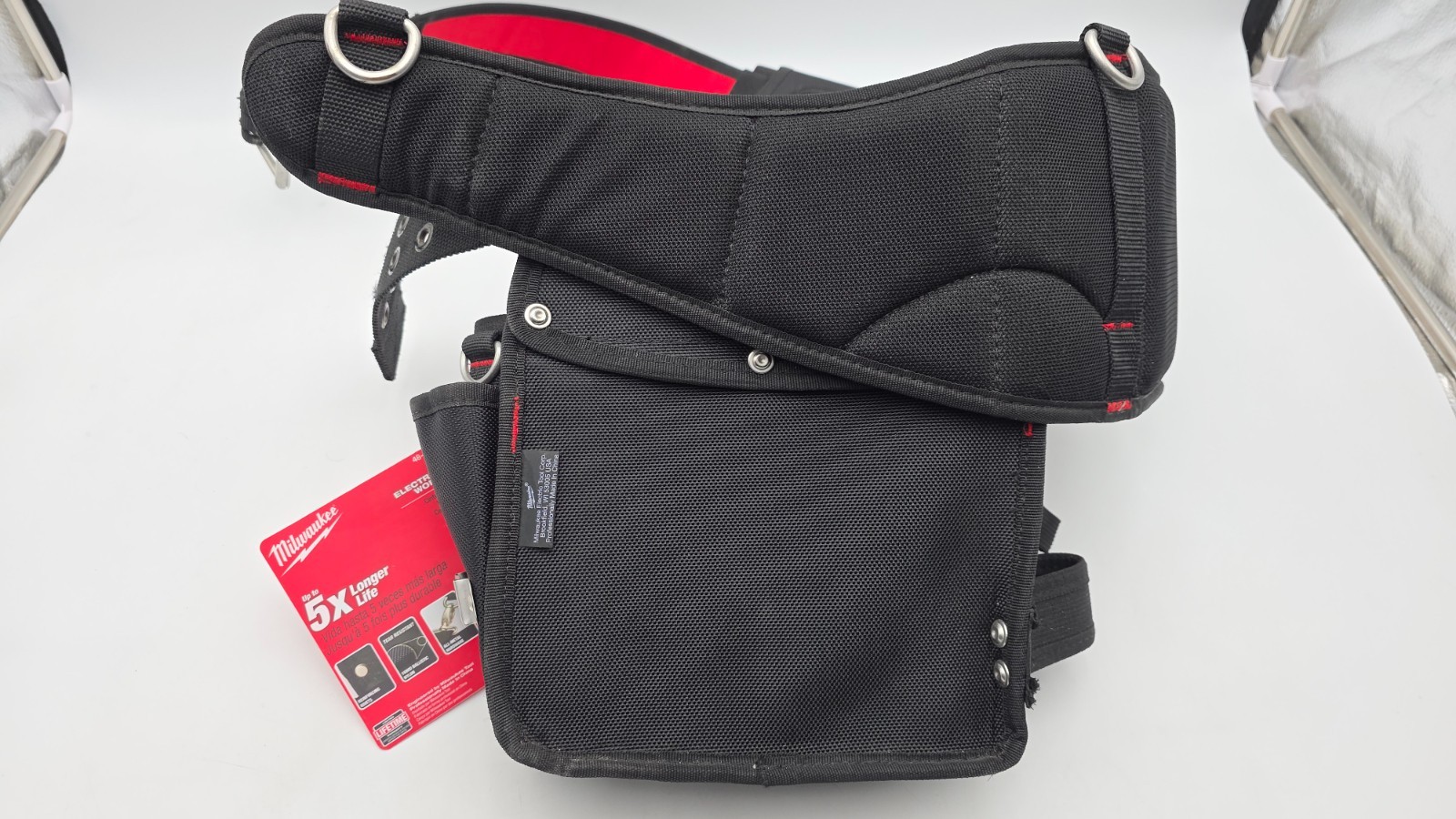 Milwaukee 48-22-8110 29-Pocket Electricians Adjustable Tool Bag Belt New