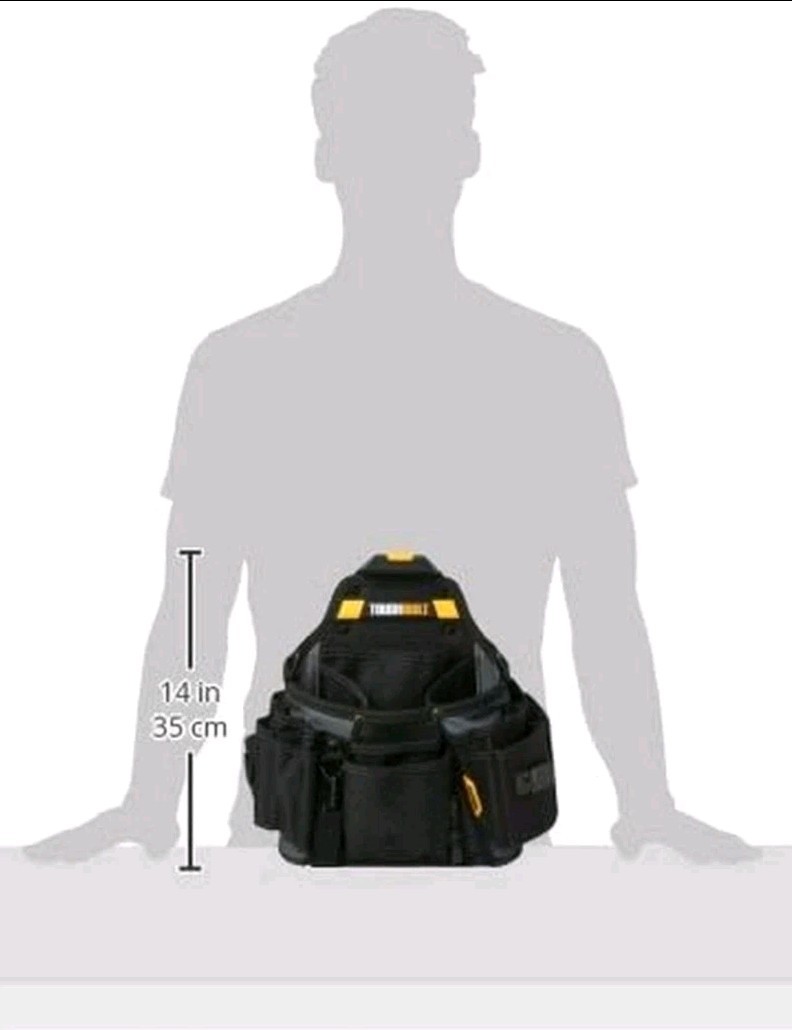 TOUGHBUILT TOU-CT-106A Service Pouch with Shoulder Strap